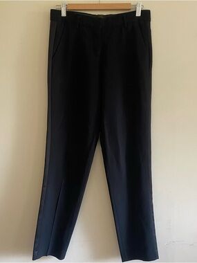 Aritzia Babaton Black Ankle Dress Pants